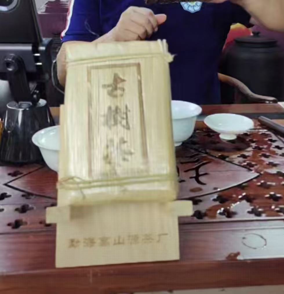 古树茶金叶生砖250克  普洱回甘生津迅猛                    