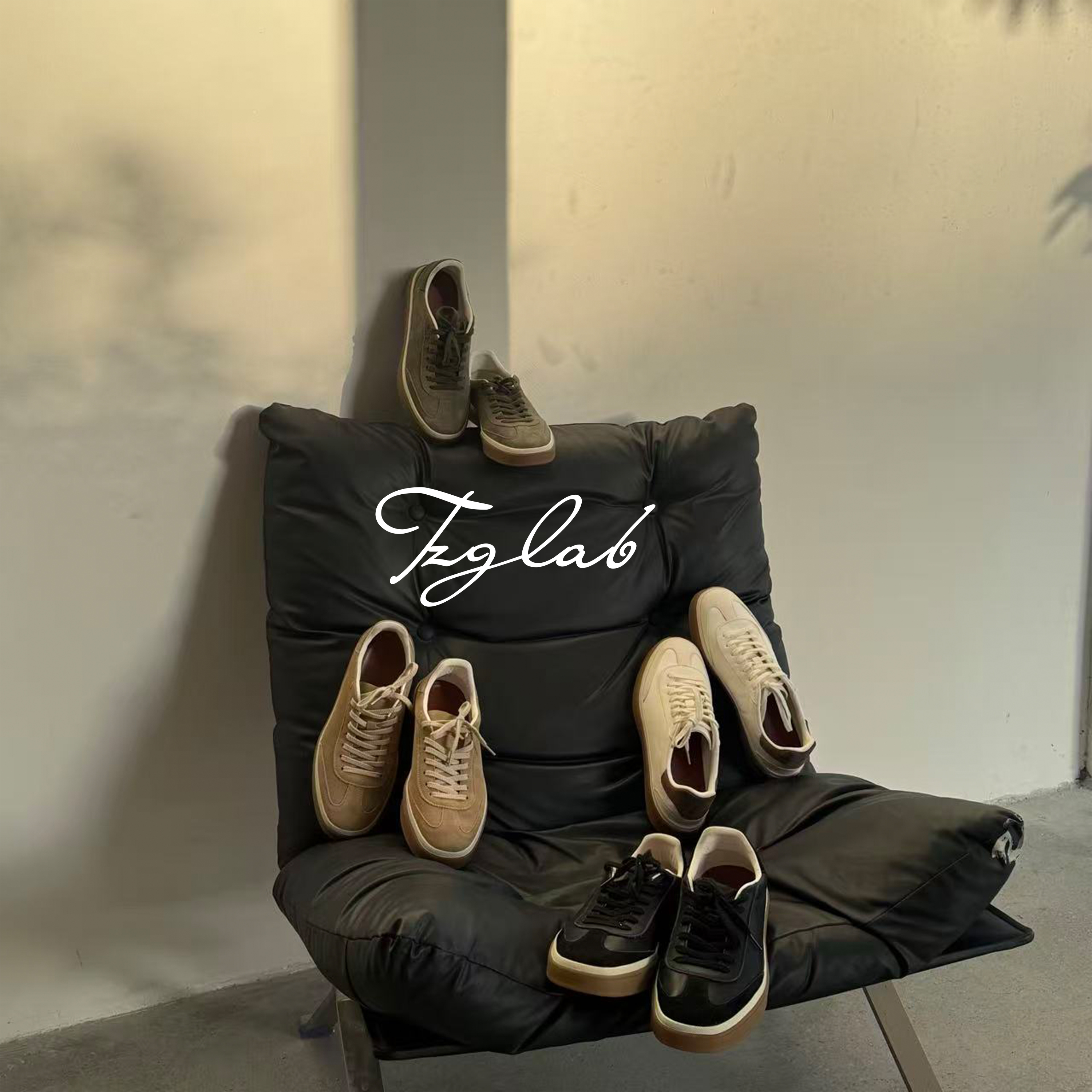 TZG「简庭绅履」2025定制款牛皮轻奢老钱风日常通勤休闲百搭德训鞋