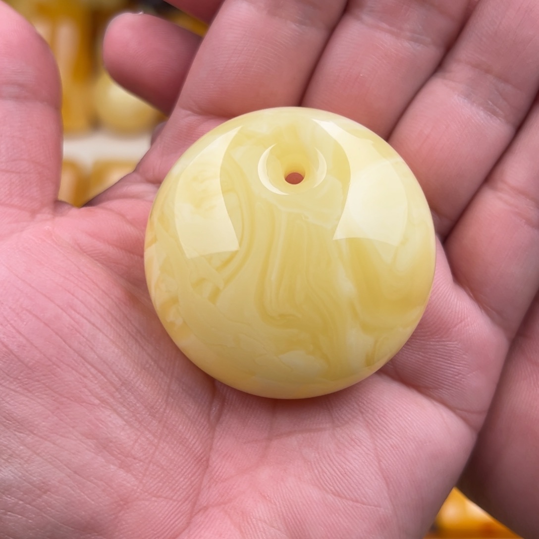琥珀裸石未镶嵌纯天然蜜蜡