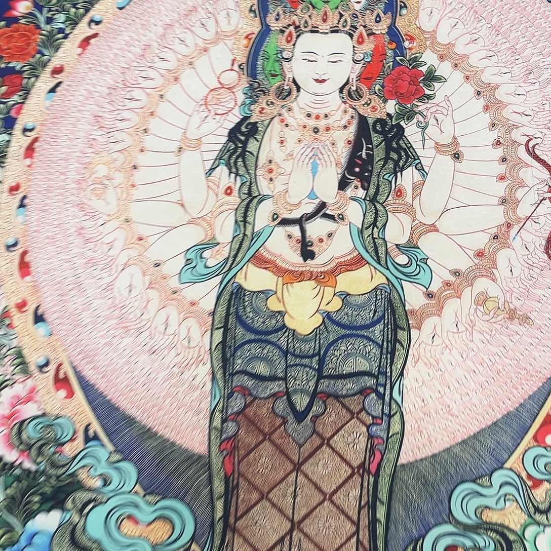 卷轴画唐卡精品原作