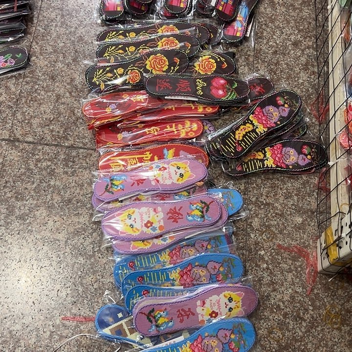 棉便携款印花微瑕鞋店45码三双