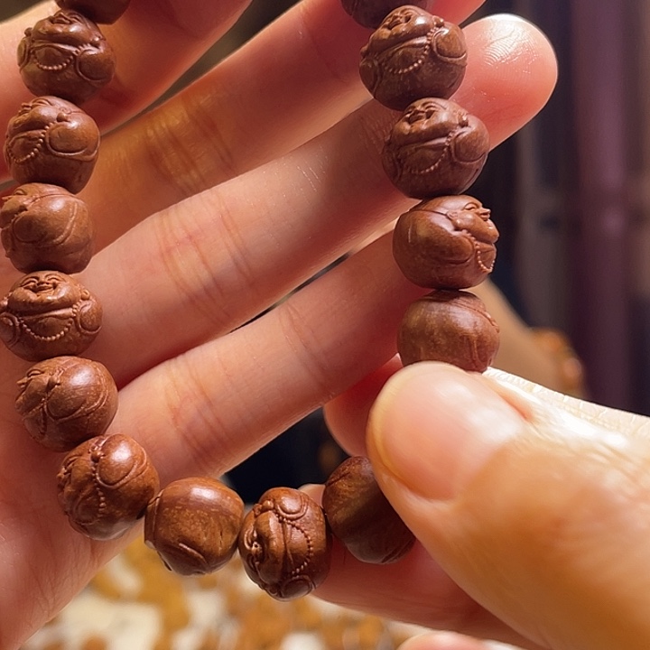 手串/手链橄榄核龙纹桃核