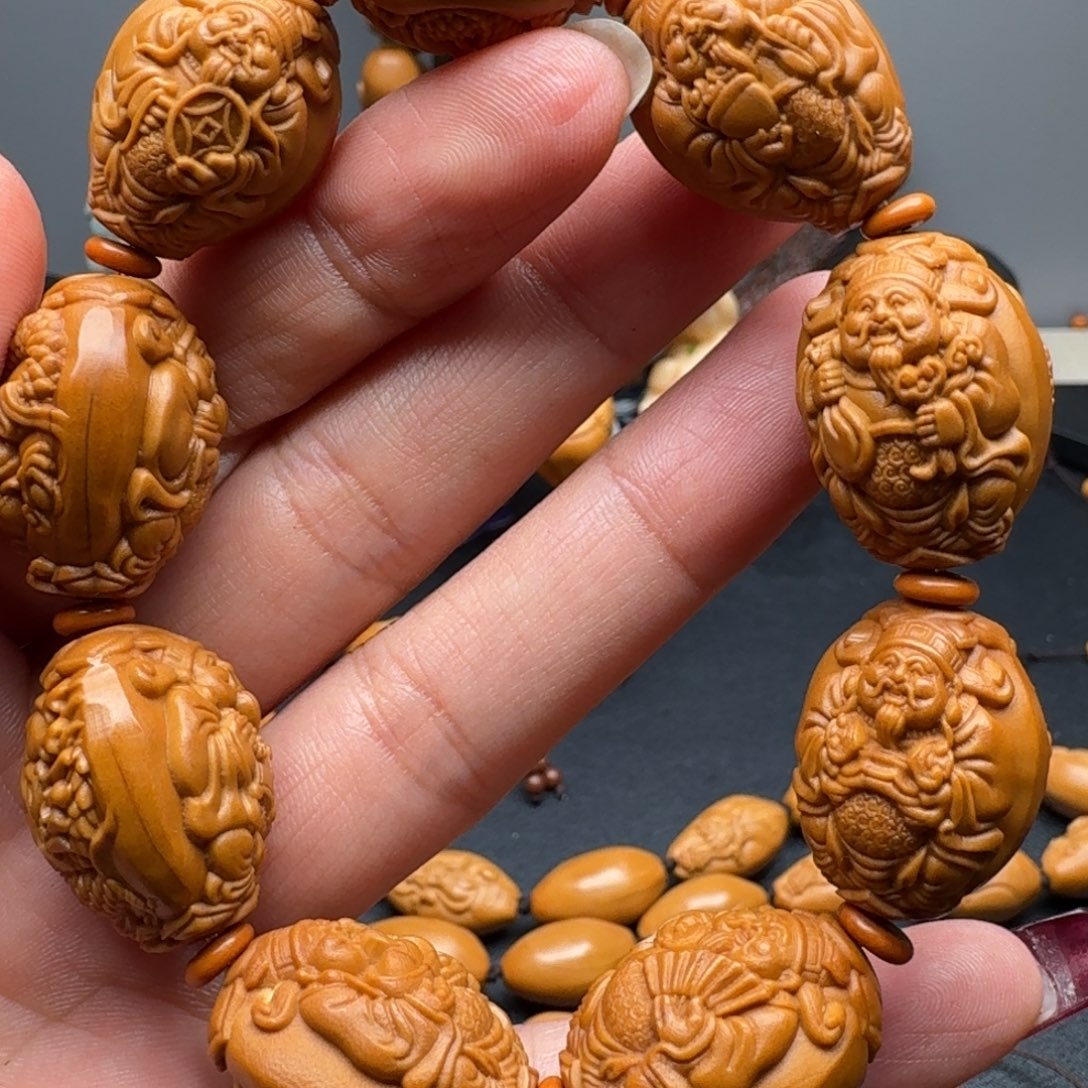 橄榄核手串/手链橄榄核雕