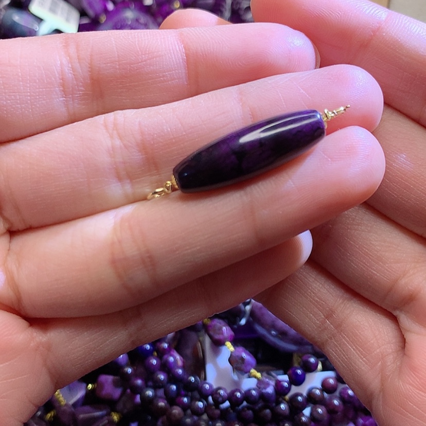 【闪购商品】苏纪石（舒俱来） 吊坠18K金镶嵌