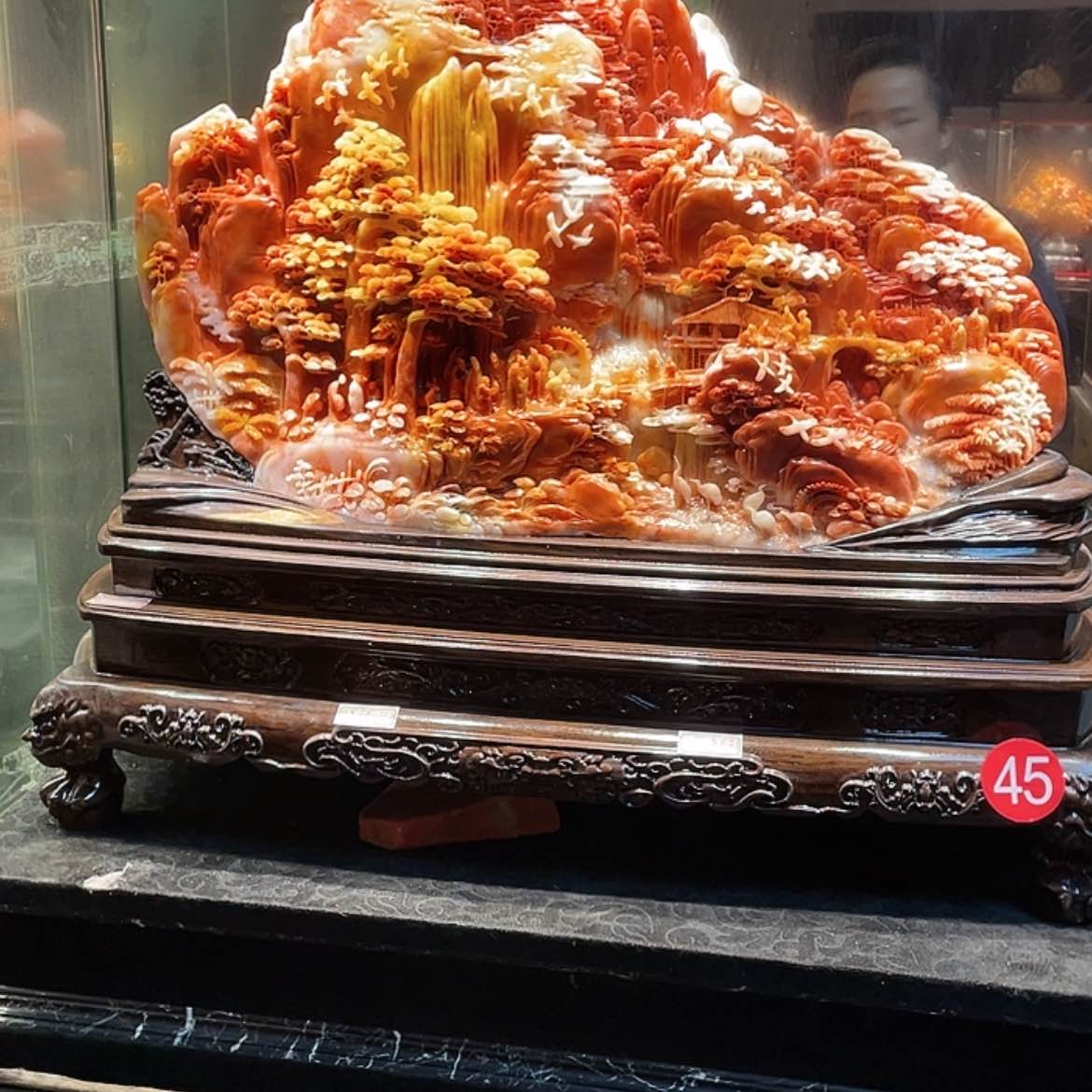 【闪购商品】寿山石酥*?山水摆件工艺品