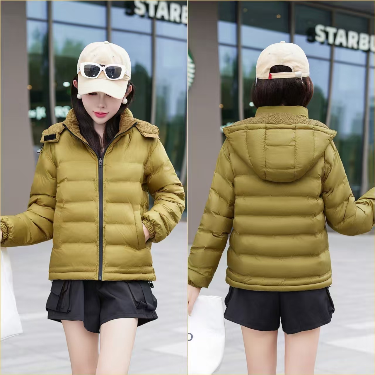 I(预）6605女短款棉服