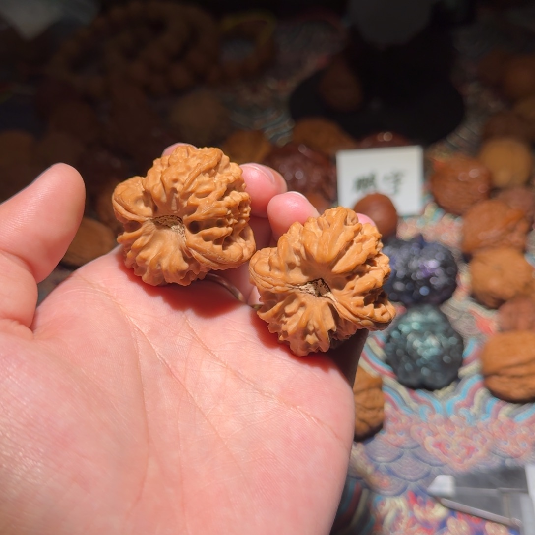 文玩核桃把件425号40曹大龙文玩核桃