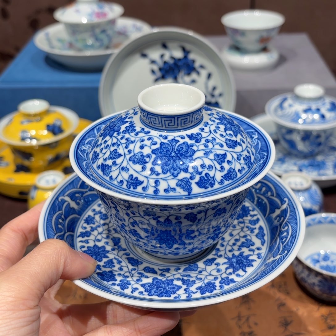 瓷片景德镇纯手工手绘