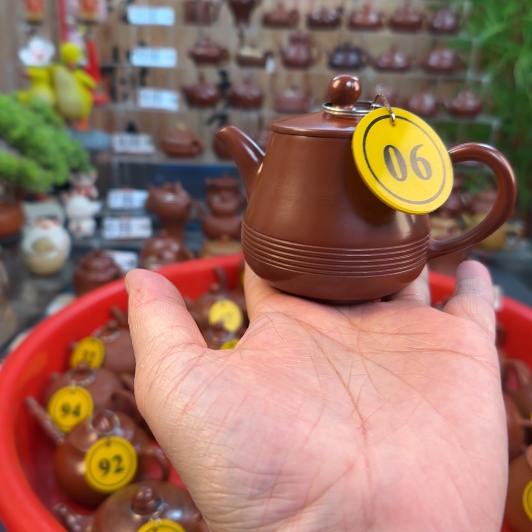 茶壶朱泥朱泥茶壶微瑕120