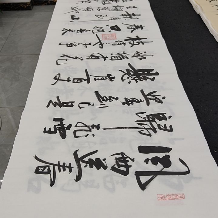 白武坤老师作品一副