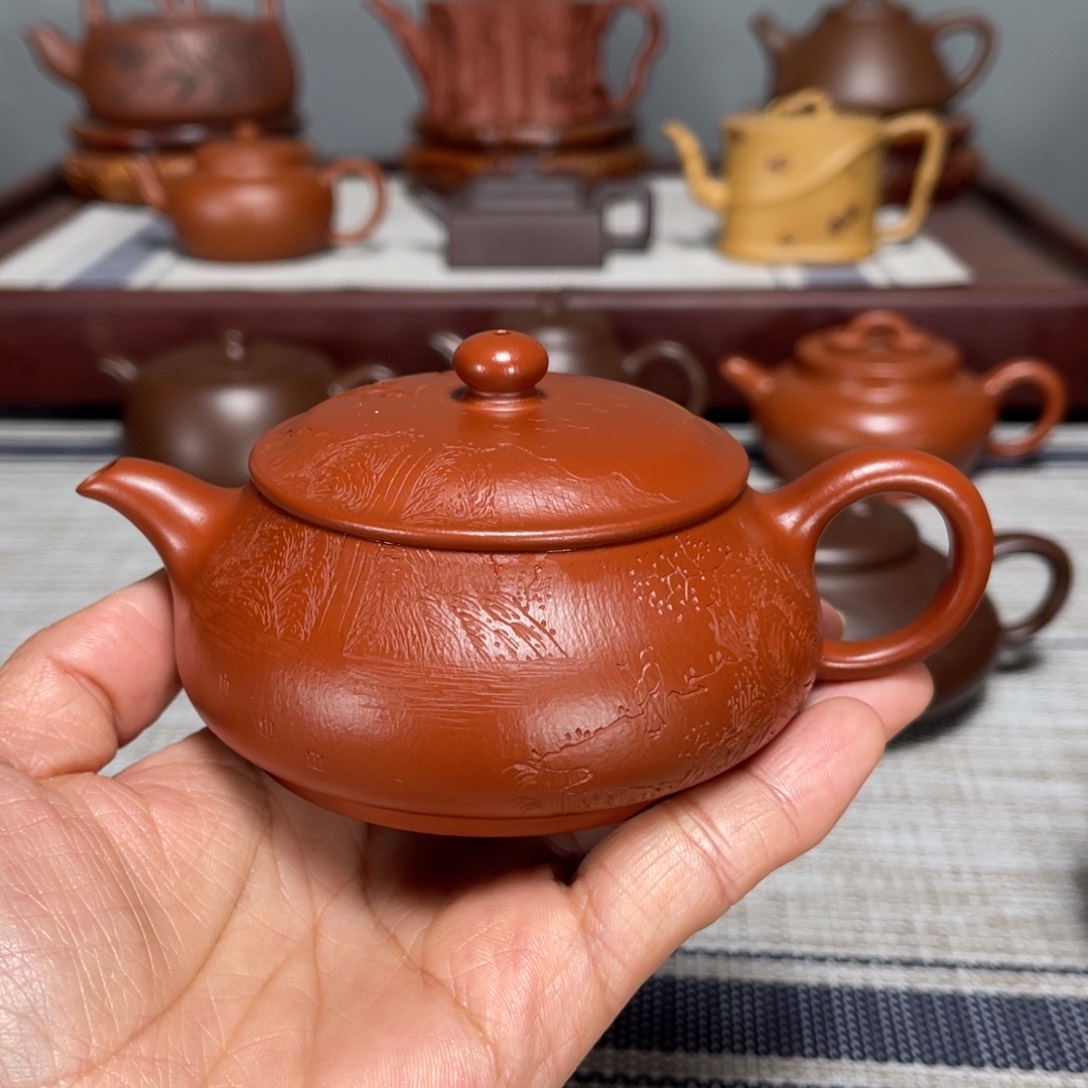 紫砂茶壶阿****茶全手工制作