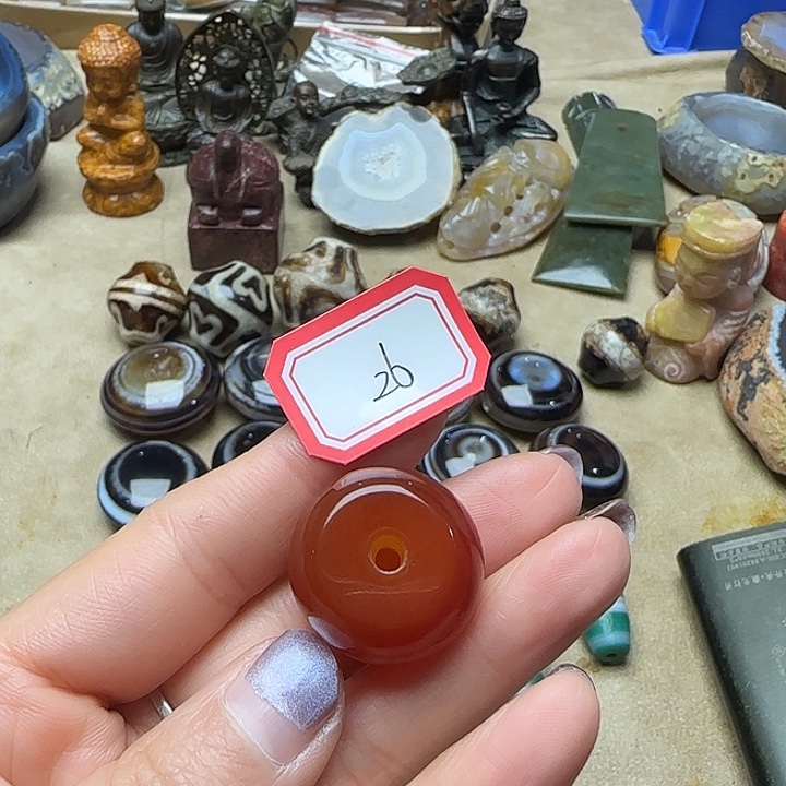 玛瑙/玉髓未镶嵌珠宝半成品26