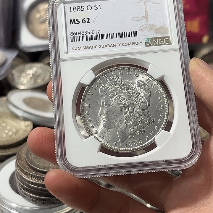 蔡***银Ag900美国一美元银币