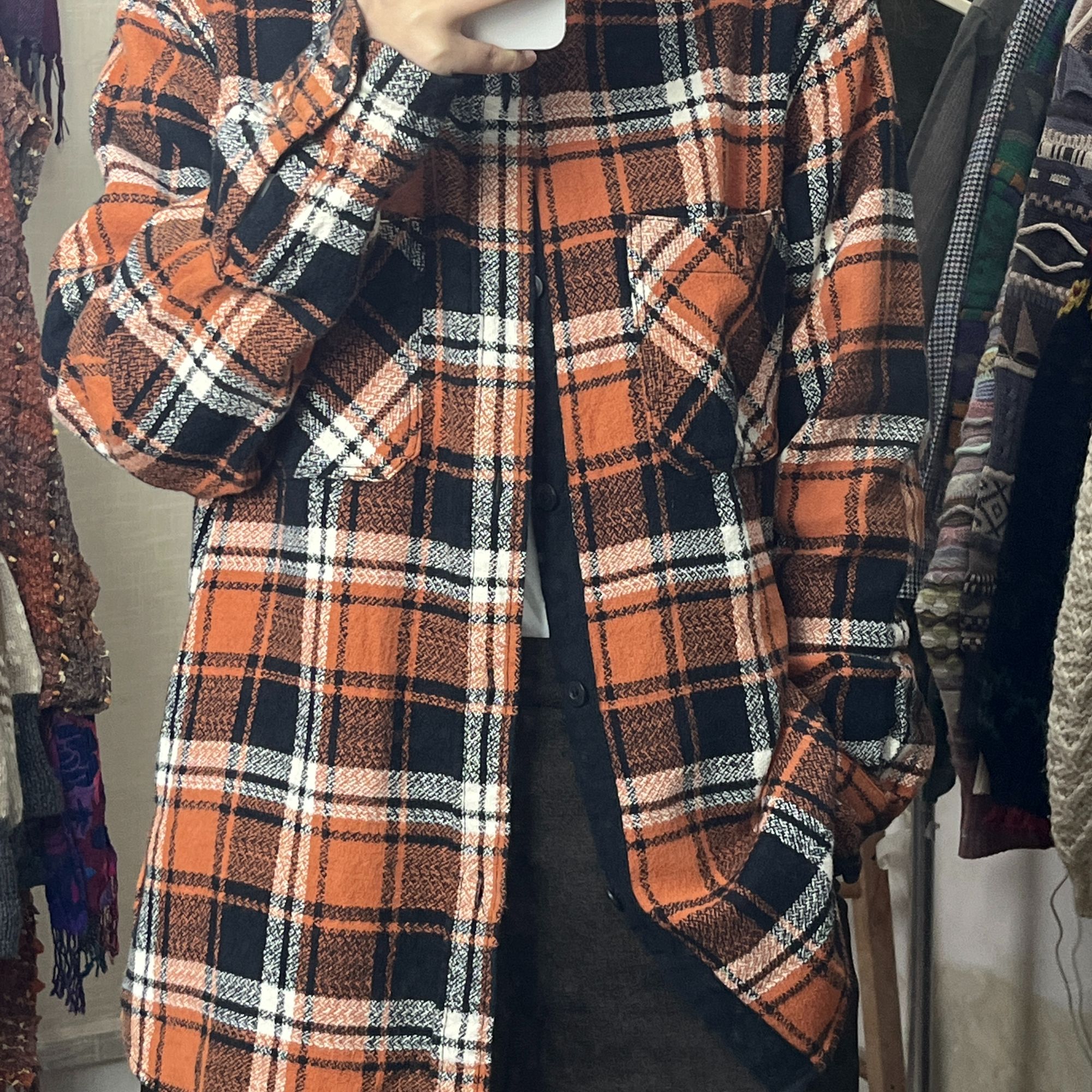 古着复古中性衬衫休闲百搭