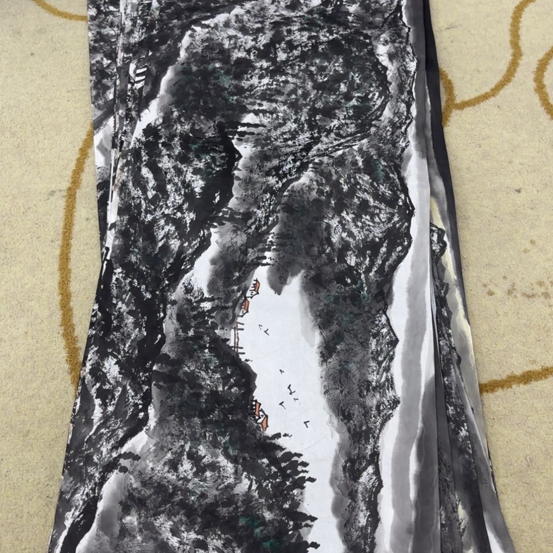 国画国画老师作品刘