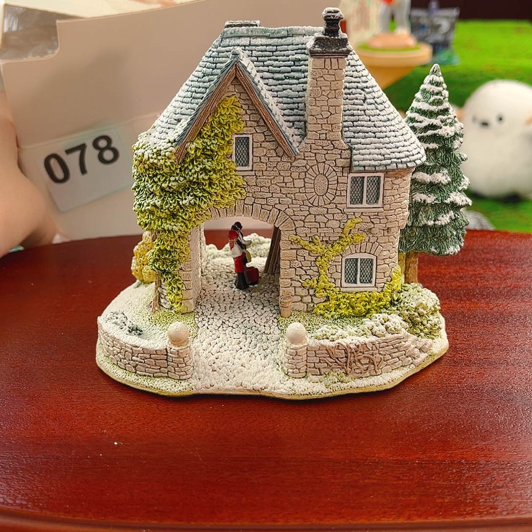 紫砂茶宠小房子微缩景观