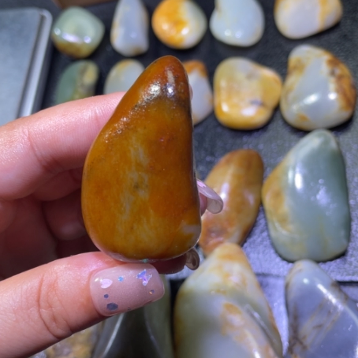 【闪购商品】和田玉未镶嵌颈饰用****7