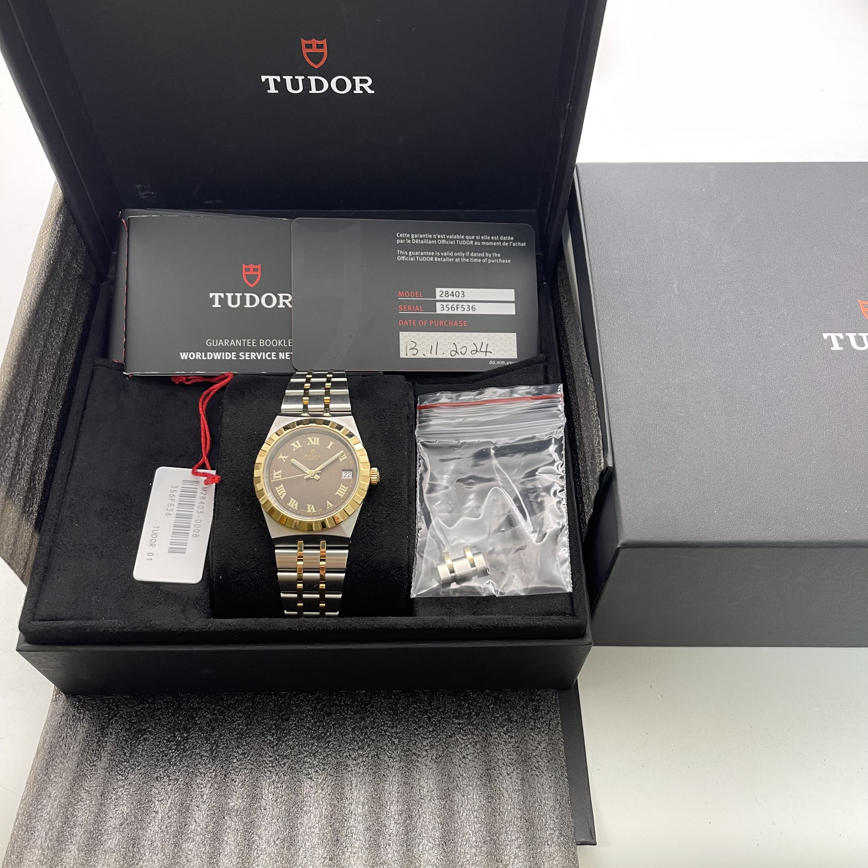 95新 TUDOR/帝舵 皇家系列/A83418/自动机械/34mm/全套/工价31500