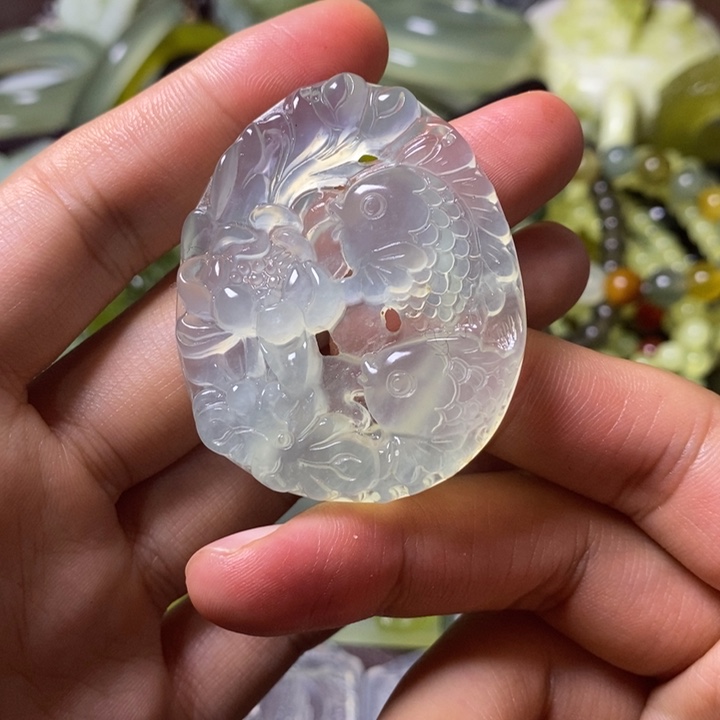 岫玉岫玉颈饰未镶嵌