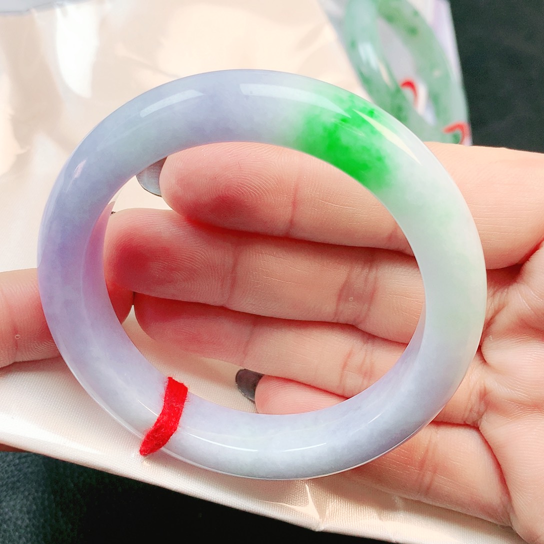 未镶嵌手镯翡翠正圈1505