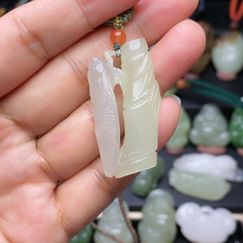 【闪购商品】和田玉挂件未镶嵌艾*