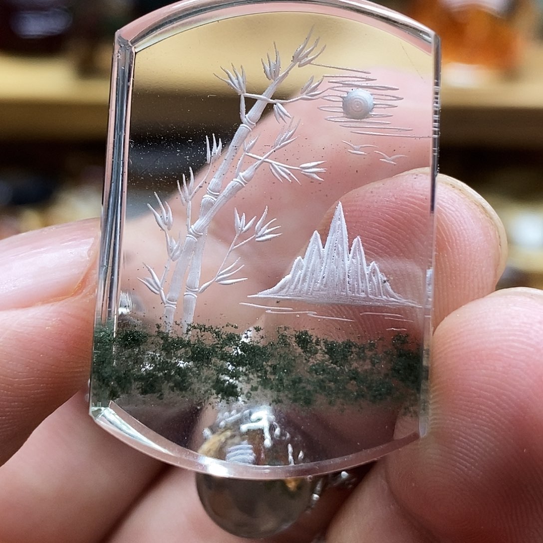 水晶珠宝半成品未镶嵌定制