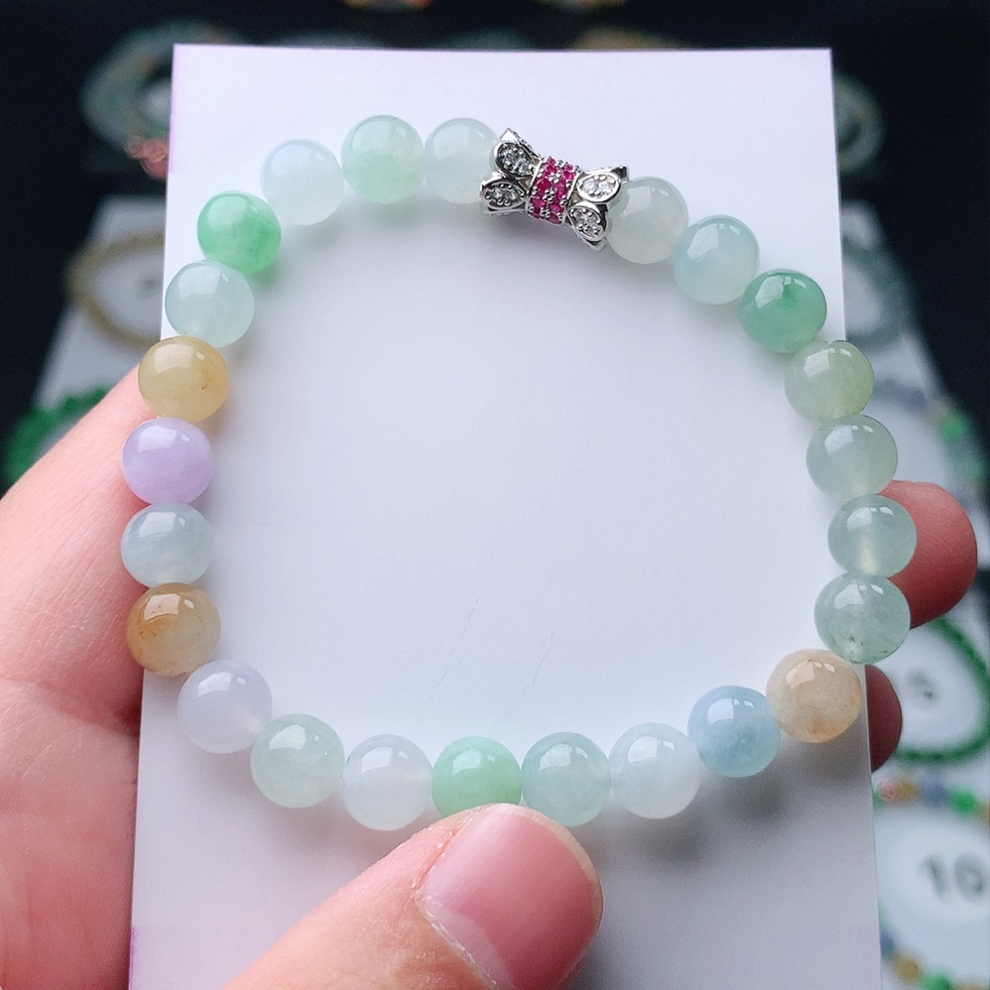 翡翠手串未镶嵌翡翠