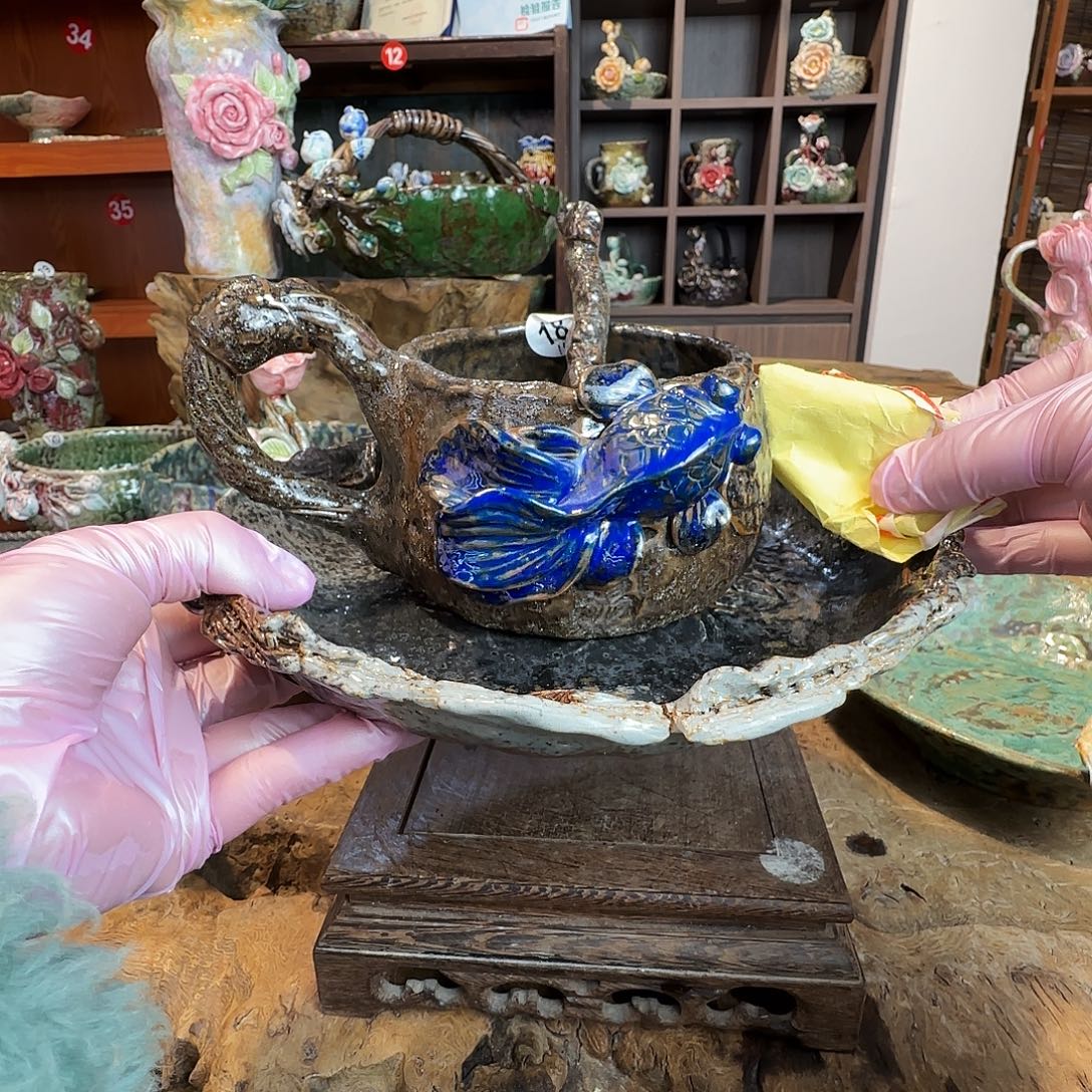 糖****纯手工咖啡杯，餐具