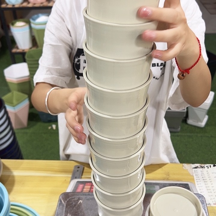特价竹节口10高10米色带托10只