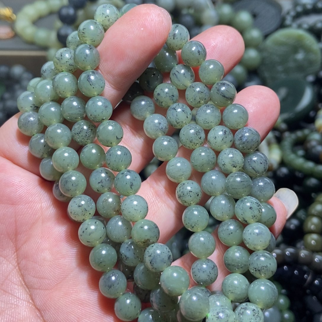 和田玉（糖玉）未镶嵌手链