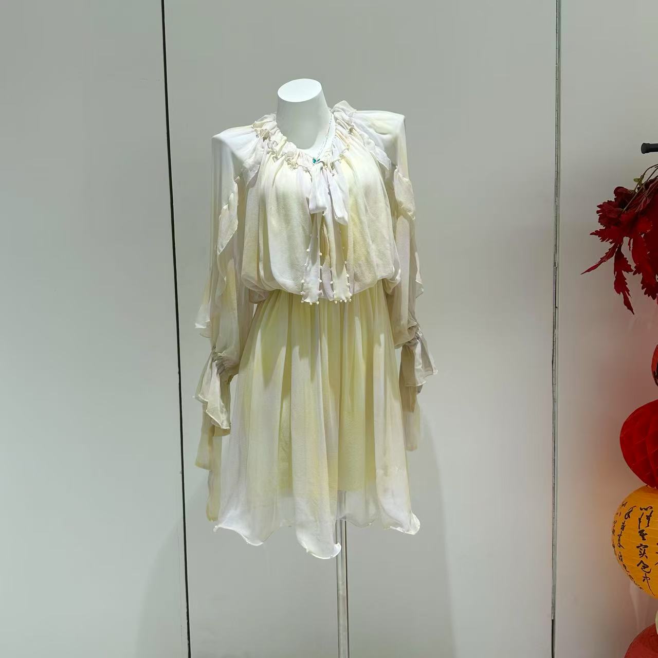 【爱丽丝仙境】百分100桑蚕丝连衣裙250437