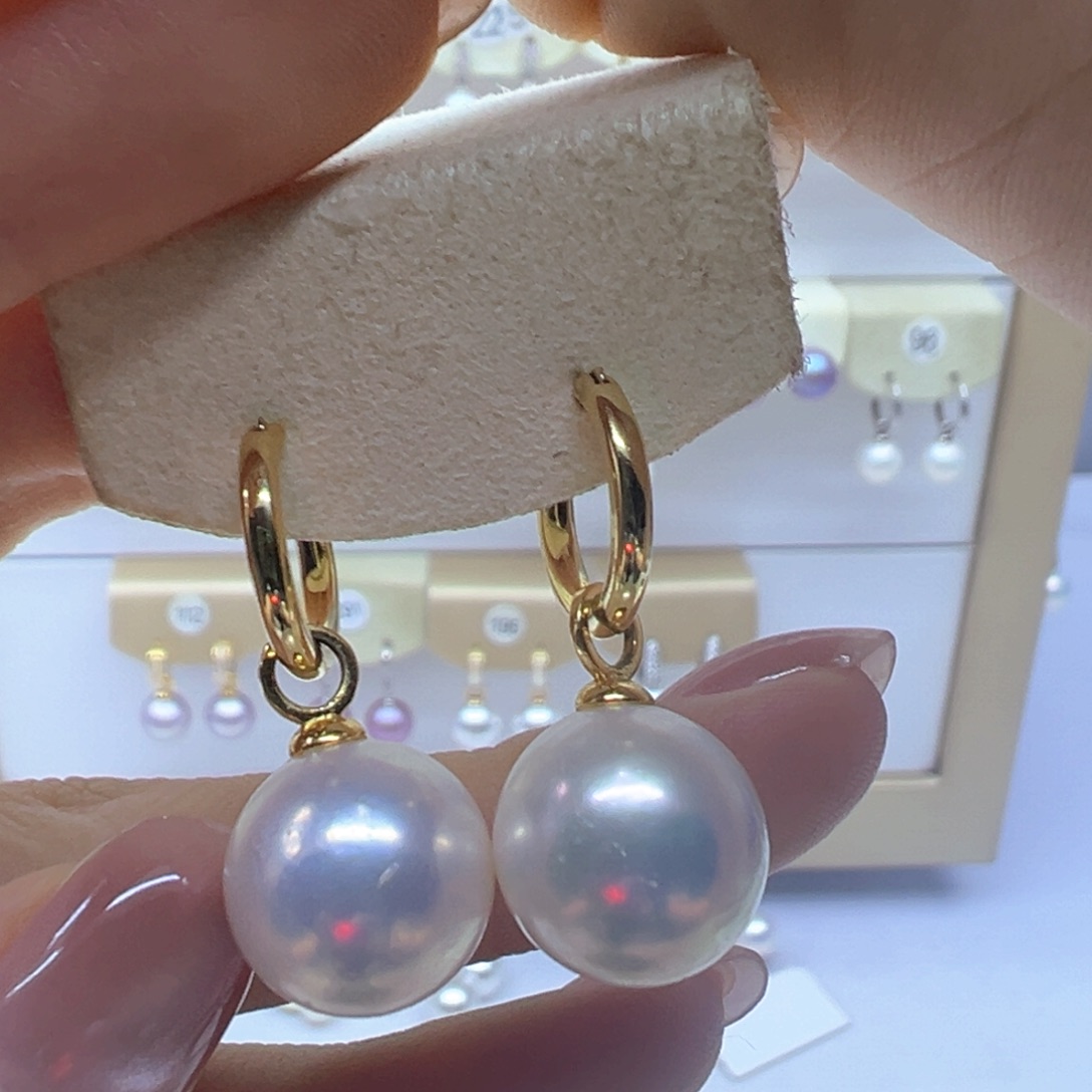 未镶嵌淡水珍珠耳饰