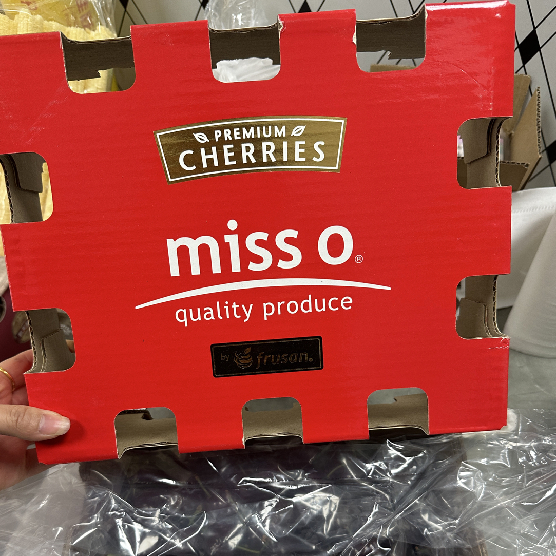 （海运）misso车厘子3JD 1️⃣斤装 脆甜口感 阿亚娜 （十棵以上坏果包赔）内附果附卡智利