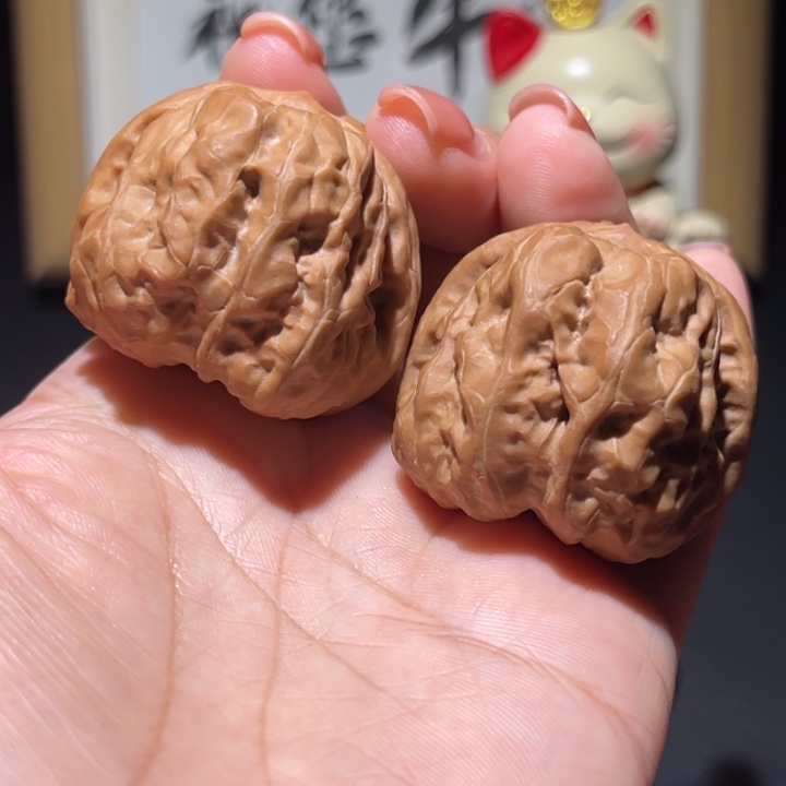 文玩核桃把件37蛤蟆头