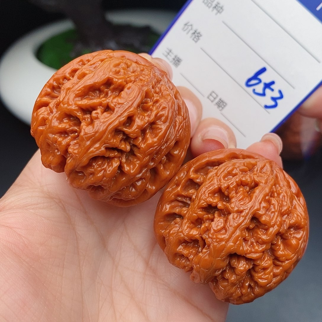 把件文玩核桃43粗筋653