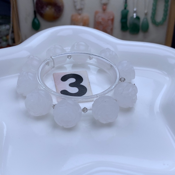 石英质玉手链未镶嵌