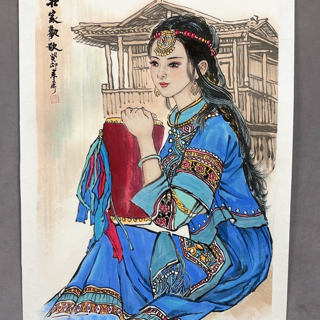 国画国画纯手绘作品请放心去藏