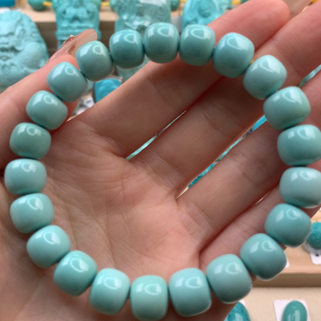 绿松石珠宝玉石未镶嵌