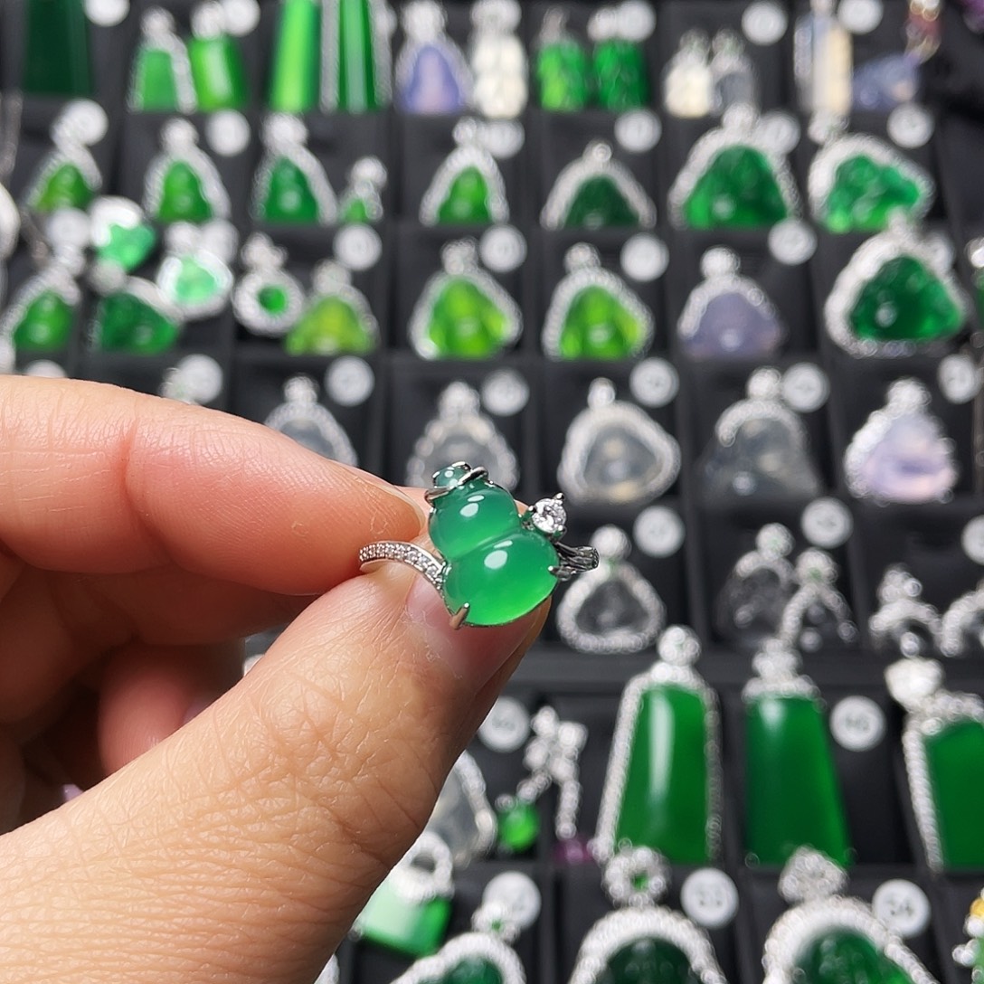 玛瑙/玉髓合金戒指