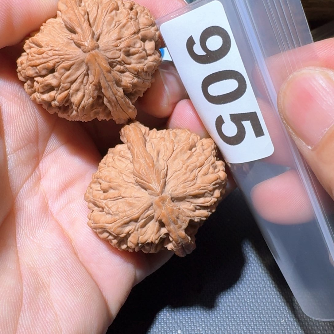 我***文玩核桃把件白狮子39