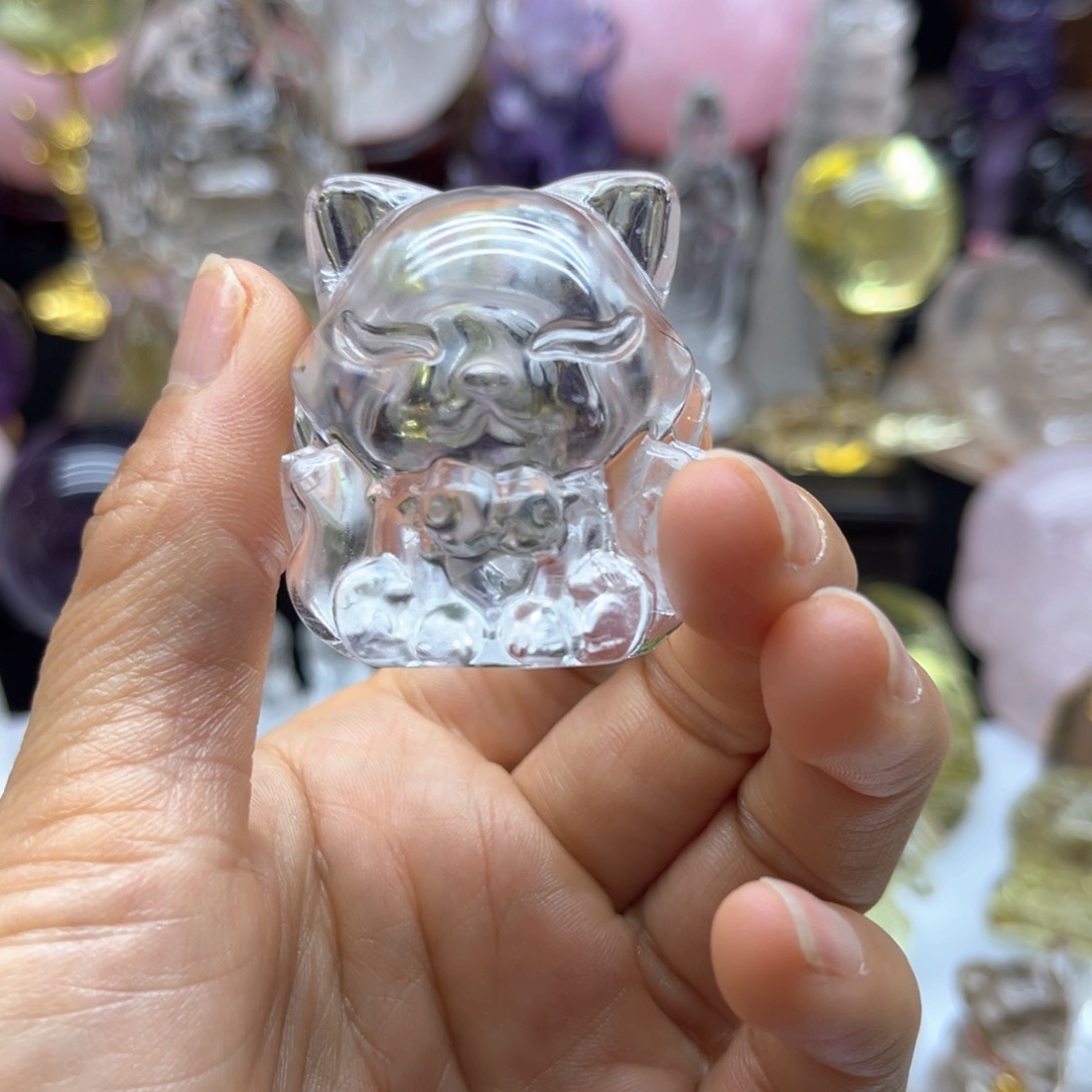 水晶摆件未镶嵌水晶