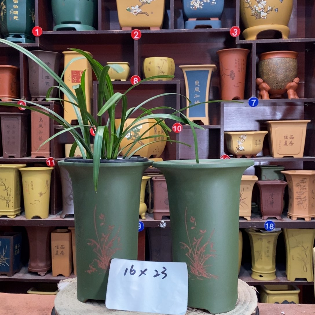 紫砂花盆紫砂花盆