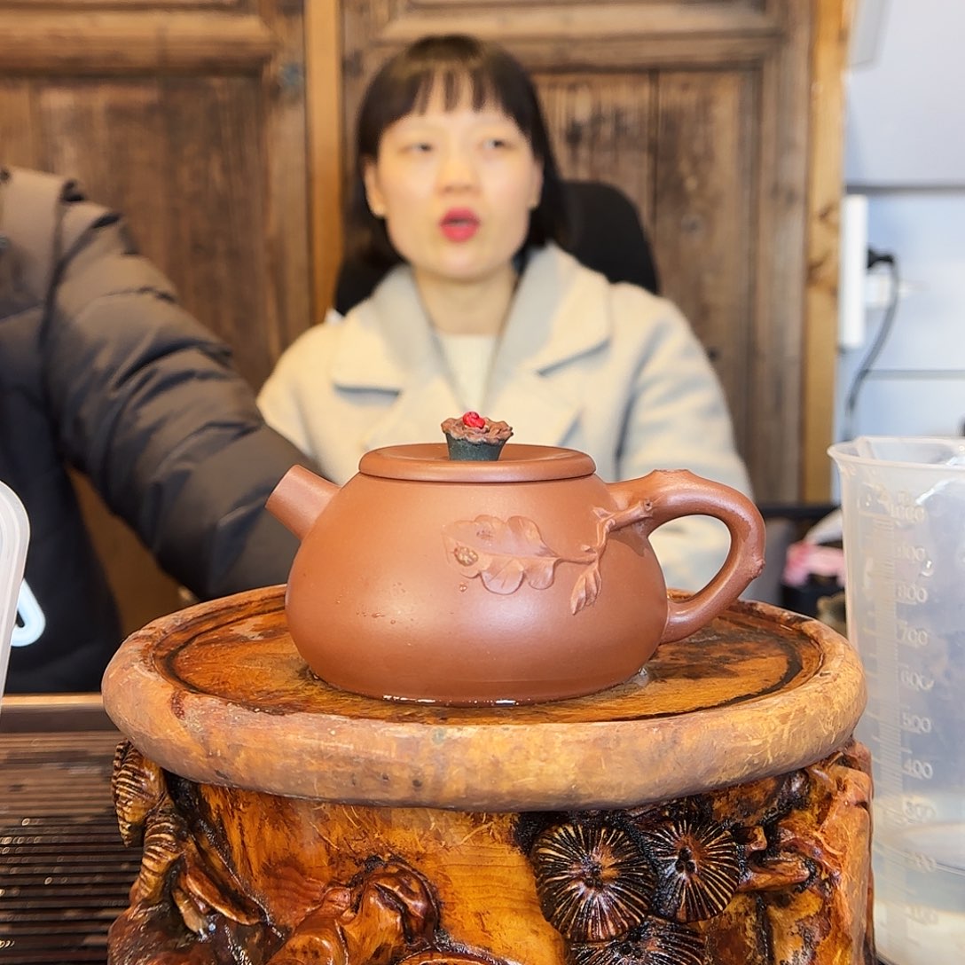 紫砂茶壶周春燕老师250c