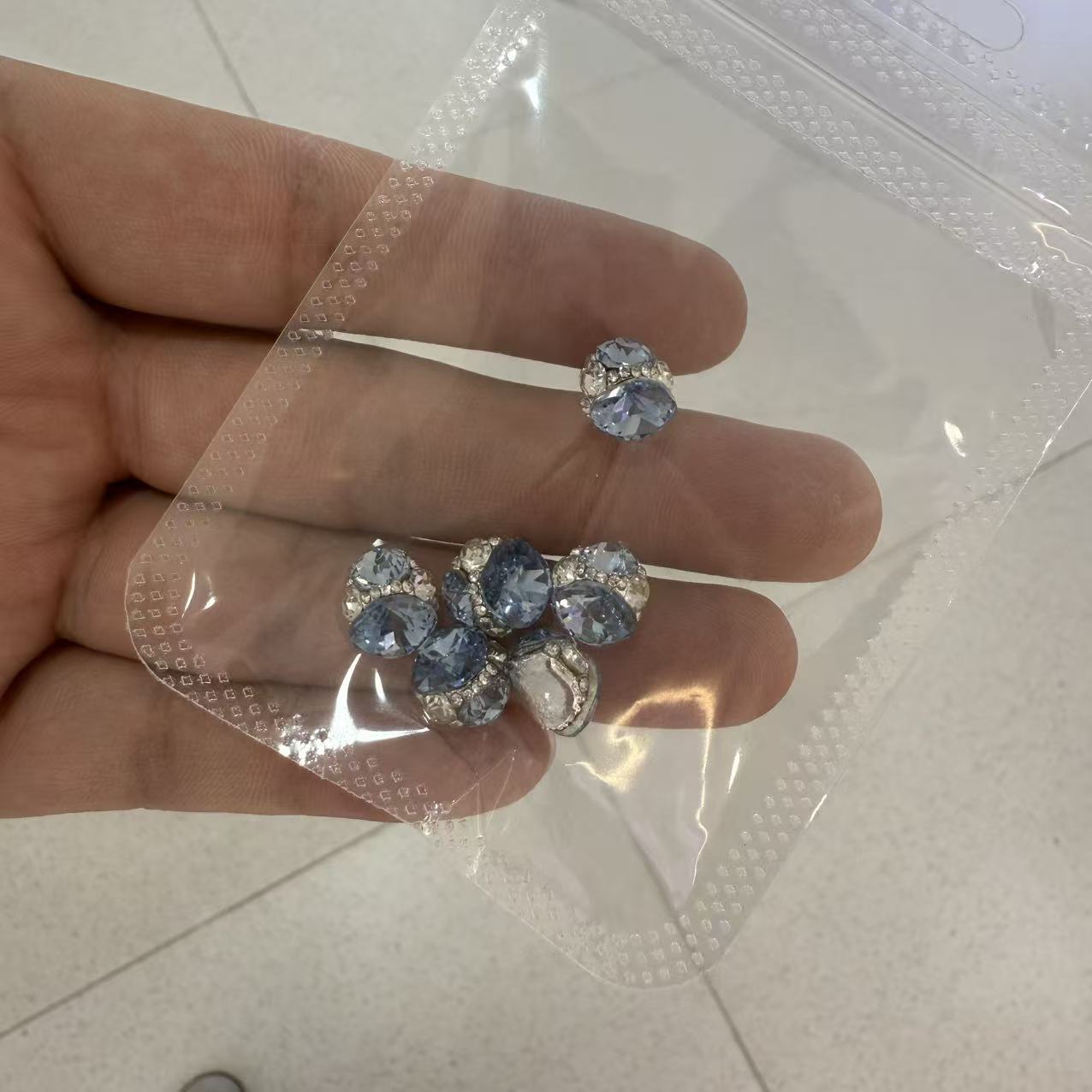 【希妹甄选】美集仓成品堆钻6颗组合美甲