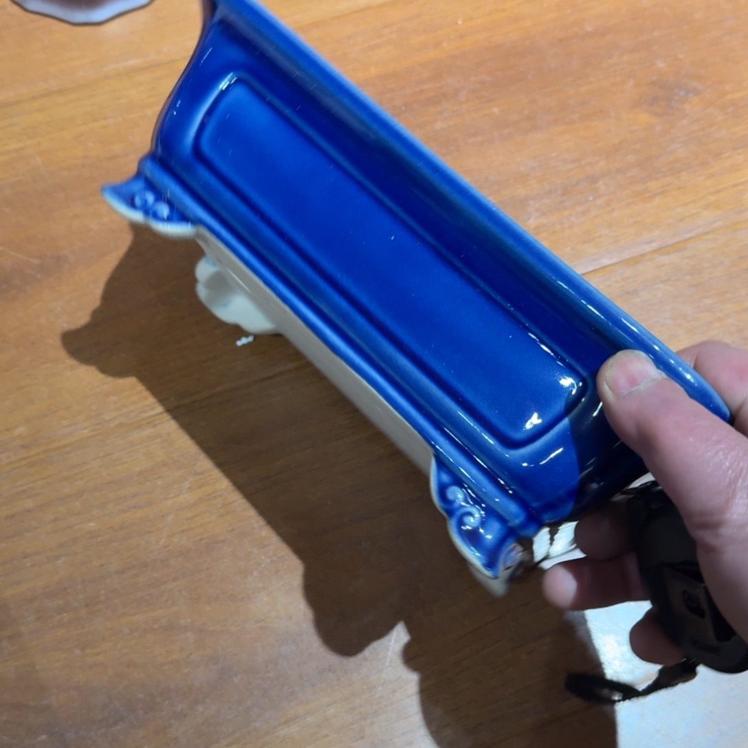 闲***张紫砂花盆原矿紫泥