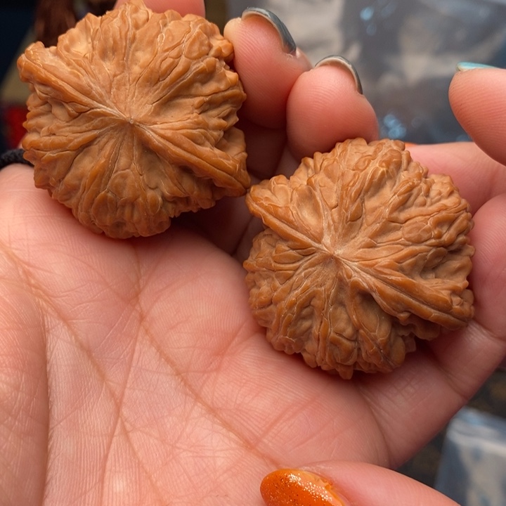 把件文玩核桃磨盘42尺核桃
