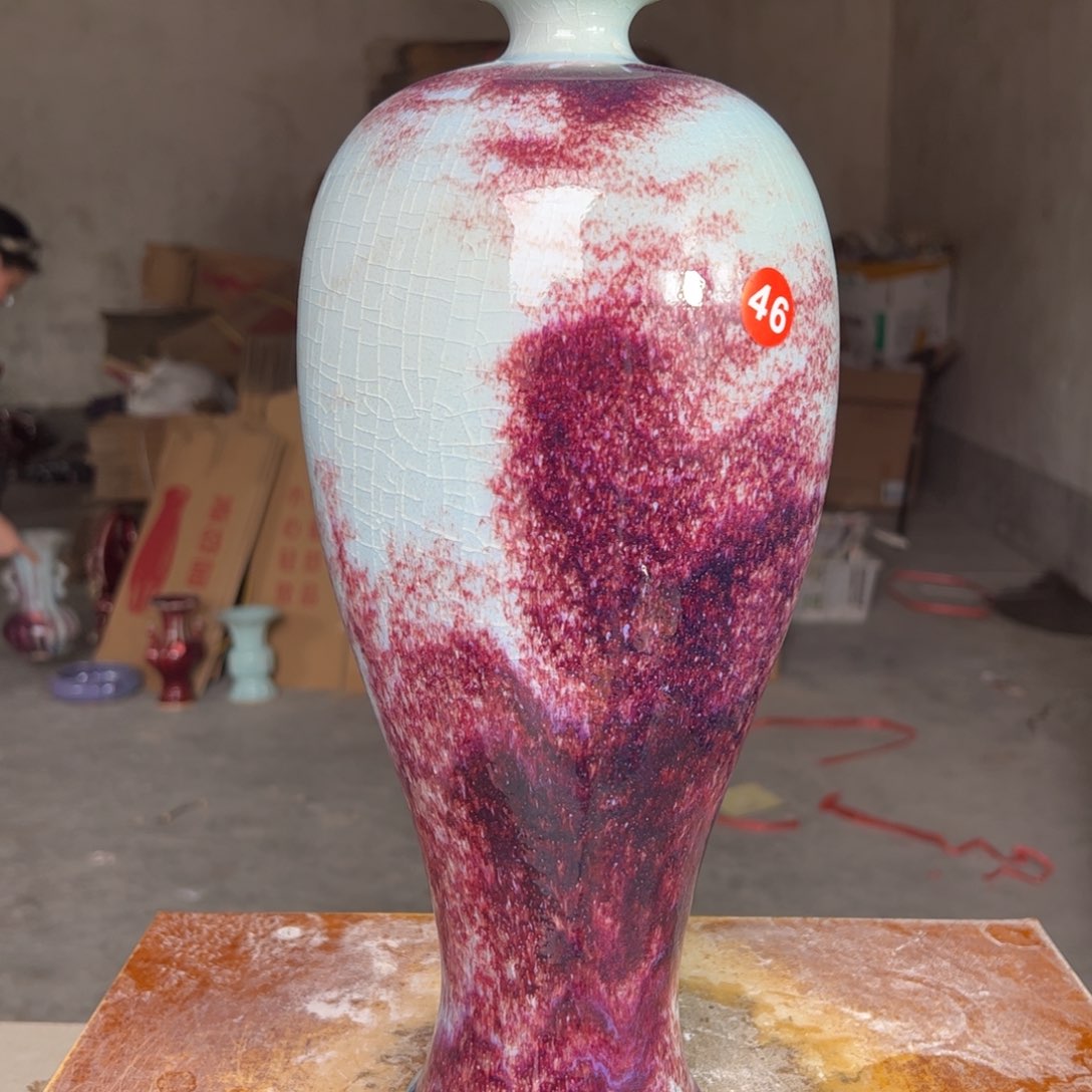 摆件郑家钧窑摆件微