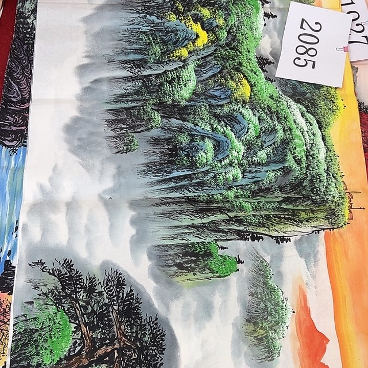 国画国画纯手工纯手绘