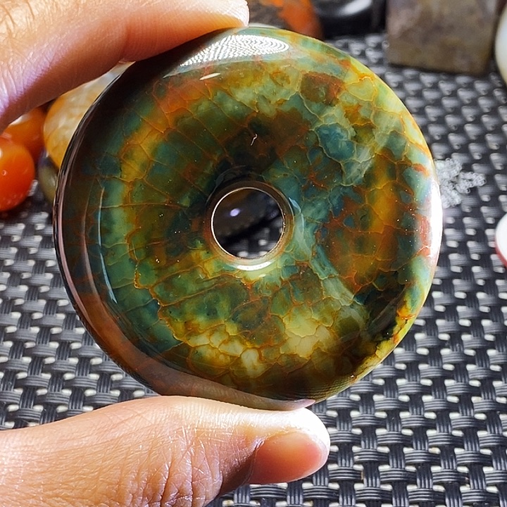 上***定玛瑙/玉髓颈饰未镶嵌