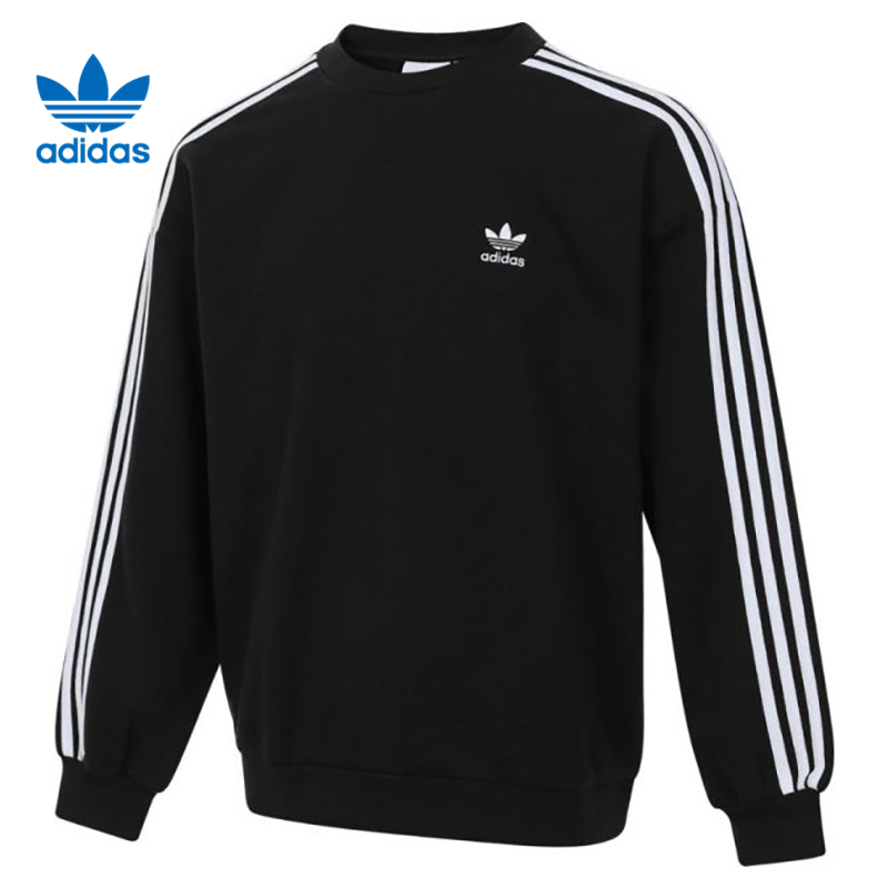 adidas阿迪达斯【环】三叶草男子运动休闲卫衣套头衫JN9786